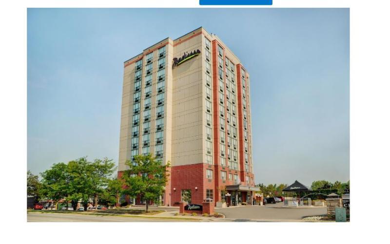 Courtyard By Marriott Kitchener Hotel Exterior foto